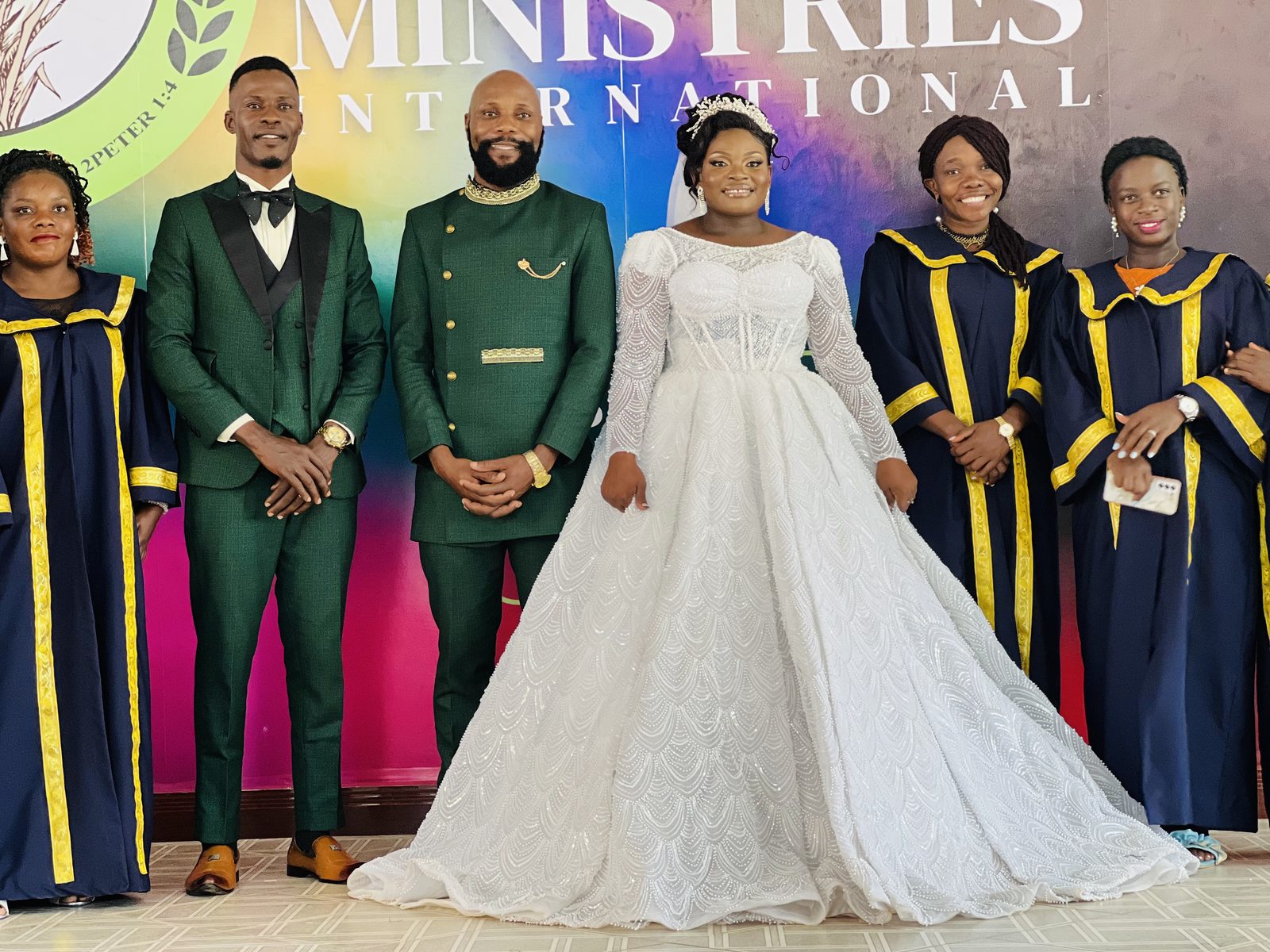 A wedding blessed at Harvest