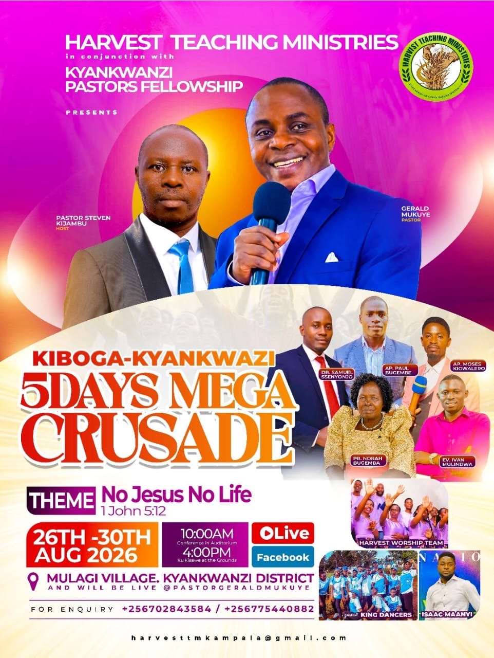 HARVEST MISSIONS - Kiboga Kyankwanzi
